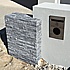 Exterior Stone Cladding Letterbox